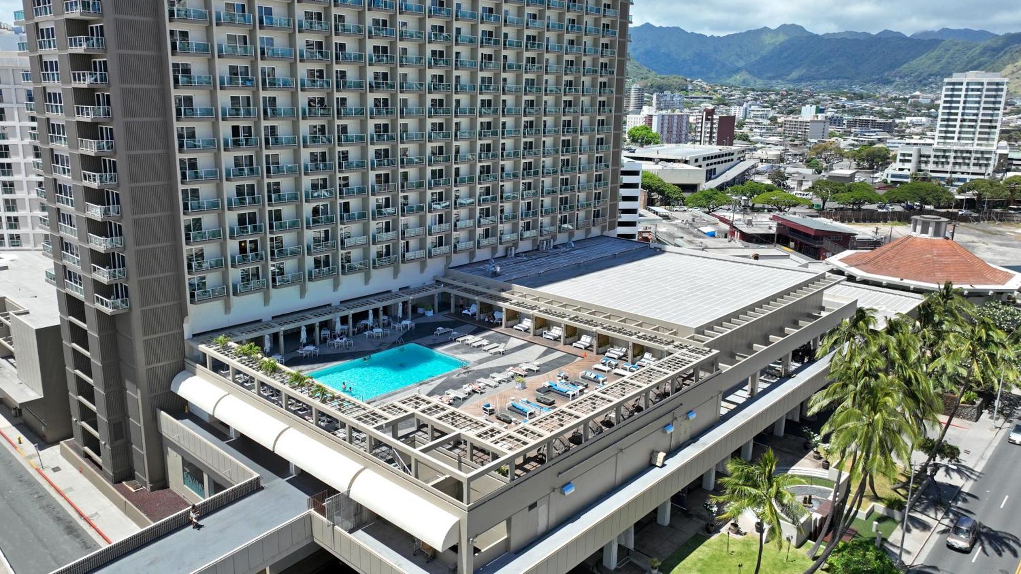 Ocean View Room At Ala Moana Fees Include โฮโนลูลู ภายนอก รูปภาพ